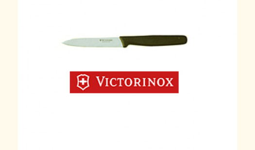 3 1/4" Butchers/Chef's BLACK Paring Knife Pointed Blade 